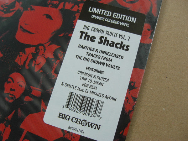 The Shacks : Big Crown Vaults Vol. 2 - The Shacks (LP, Album, Ltd, Ora)