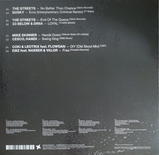 The Streets : Fabric Presents The Streets (2x12", Comp, Smplr)