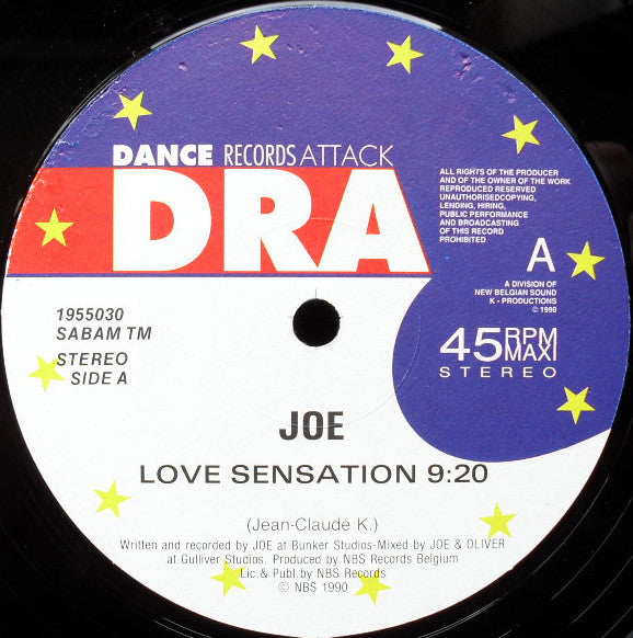 Joe (2) : Love Sensation (12")