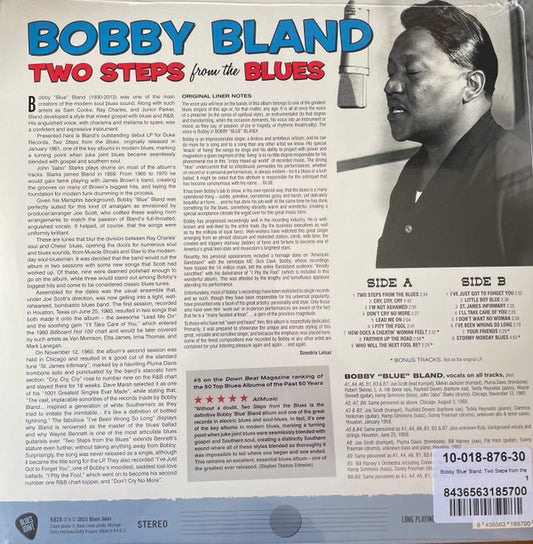 Bobby Bland : Two Steps From The Blues (LP, Album)