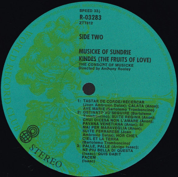 The Consort Of Musicke : Musicke Of Sundrie Kindes (4xLP, Album, Club + Box)
