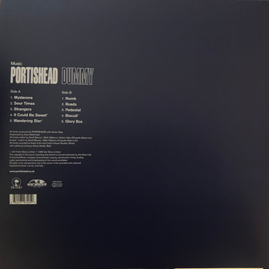Portishead : Dummy (LP, Album, RE, RP, 180)