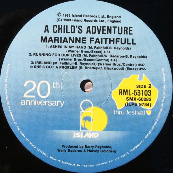 Marianne Faithfull : A Childs Adventure (LP, Album)