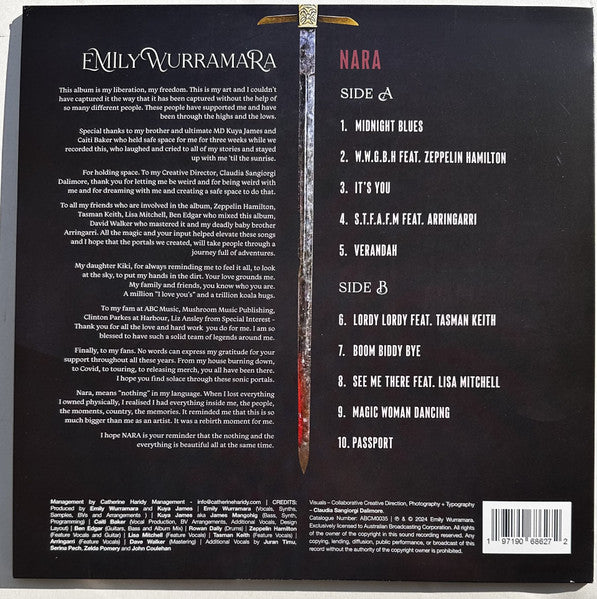 Emily Wurramara : NARA (LP, Ox-)