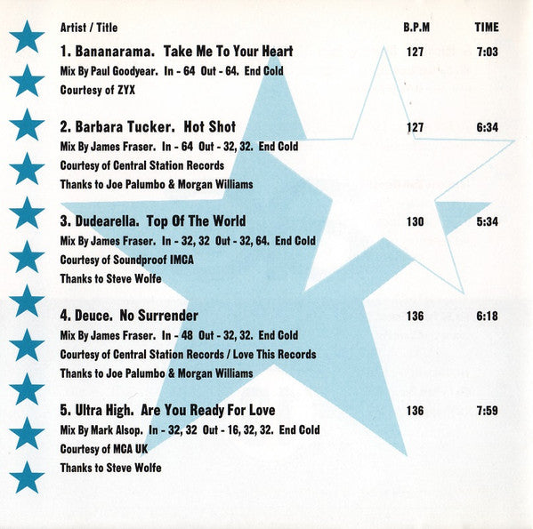 Various : Ace DJ Remix Service Volume 13 (CD, Comp, Promo)