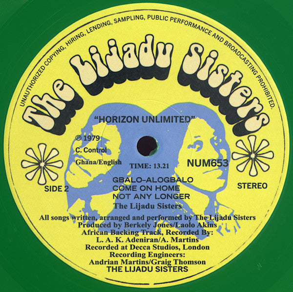 Lijadu Sisters : Horizon Unlimited (LP, Album, RE, Gre)