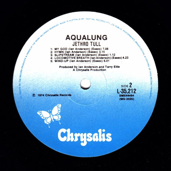 Jethro Tull : Aqualung (LP, Album, RE, Gat)