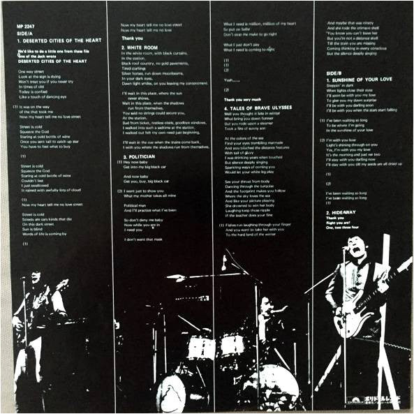 Cream (2) : Live Cream Volume II (LP, Album)