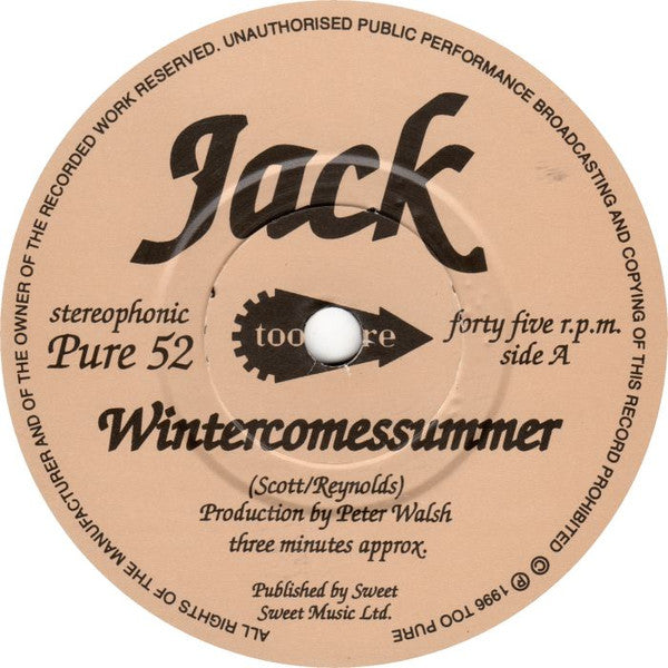Jack : Wintercomessummer (7", Single)