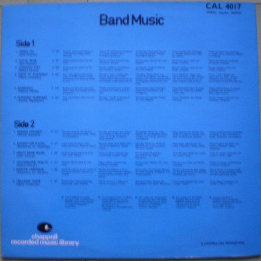 The Knightsbridge Symphonic Band : Band Music (LP)