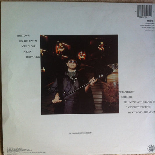 Elton John : Ice On Fire (LP, Album)