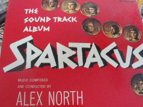 Alex North : Spartacus (The Sound Track Album) (LP, Album, Gat)