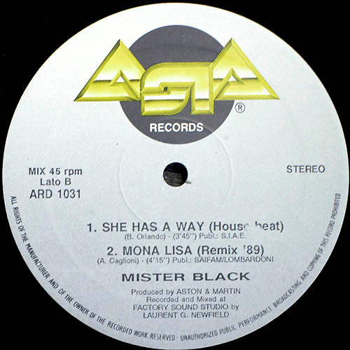 Mister Black : She Has A Way (12")