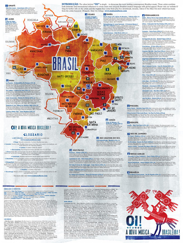 Various : Oi! A Nova Musica Brasileira! (2xCD, Comp)