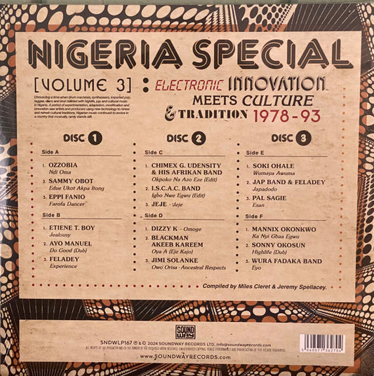 Various : Nigeria Special Volume 3: Electronic Innovation Meets Culture And Tradition 1978-93 (3xLP, Comp)