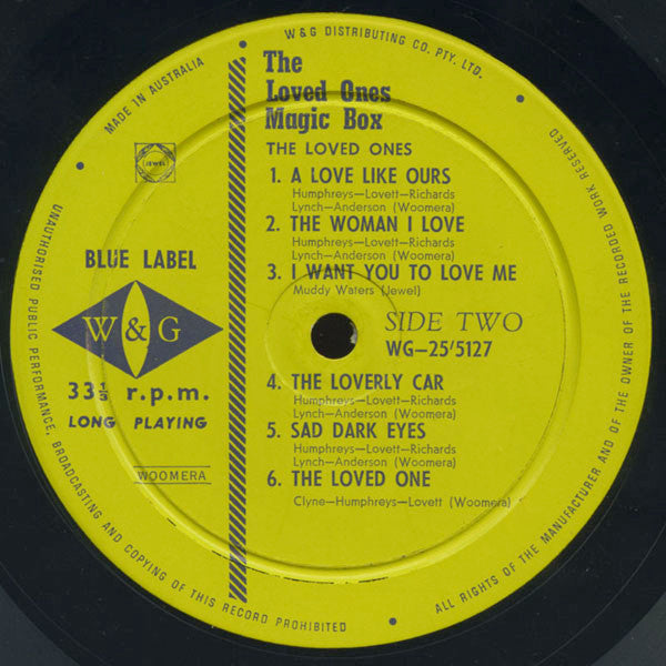 The Loved Ones (2) : Magic Box (LP, Album, Mono)