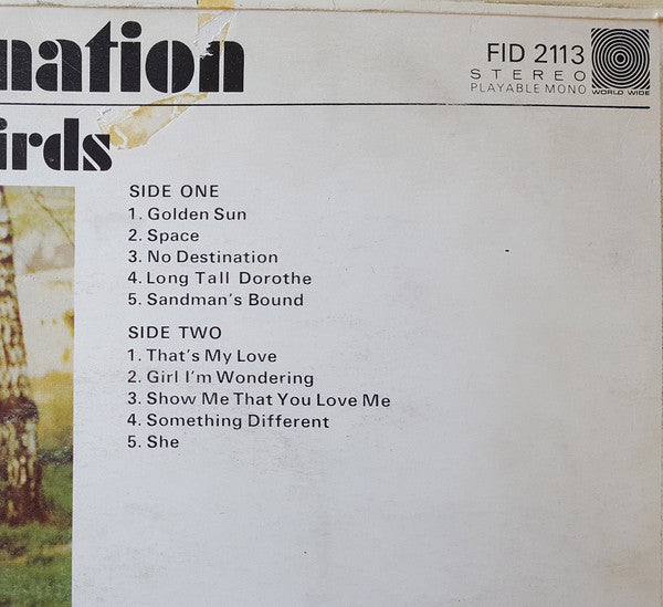 The Blackbirds (2) : No Destination (LP, Album, Fli)
