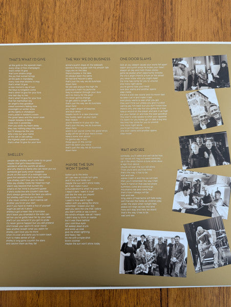 The Black Sorrows : The Way We Do Business (LP, Album)