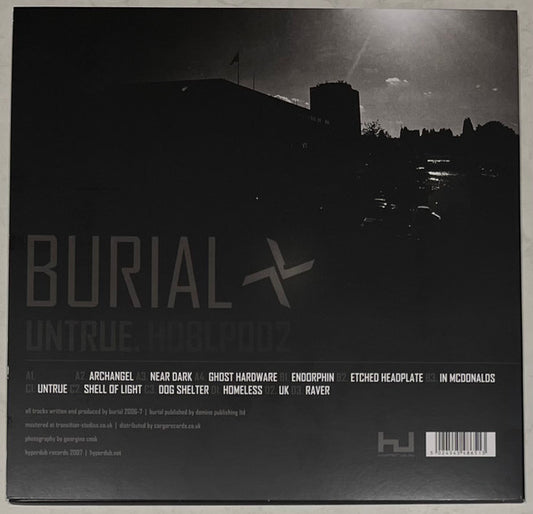 Burial : Untrue (2x12", Album, RE, 140)