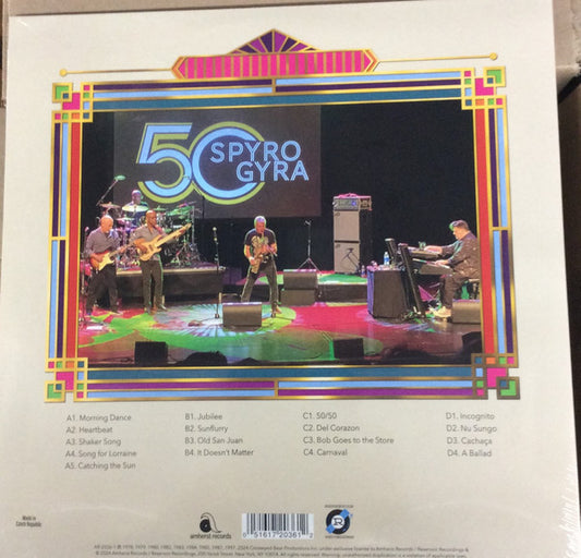 Spyro Gyra : Jubilee (LP, Gol + LP, Pur + Comp)