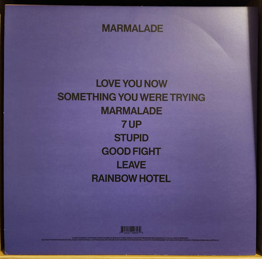 Phoebe Go : Marmalade (LP, Album, Ora)