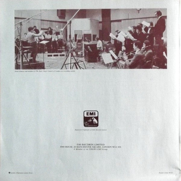 David Munrow / The Early Music Consort Of London : The Art Of David Munrow (3xLP, Comp + Box)