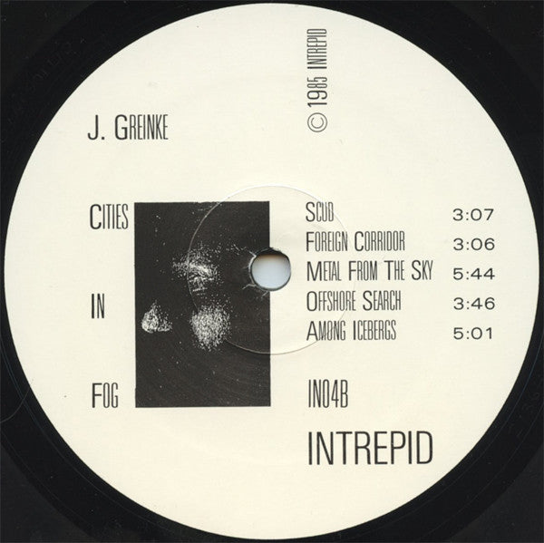 Jeff Greinke : Cities In Fog (LP, Album)