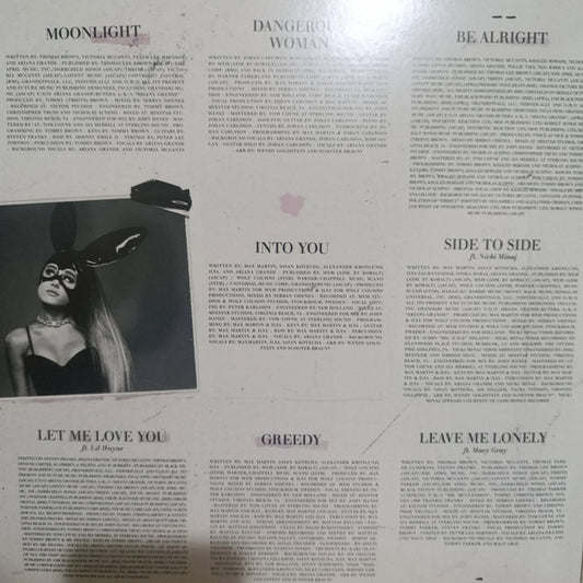 Ariana Grande : Dangerous Woman (2xLP, Album, RE, Pal)