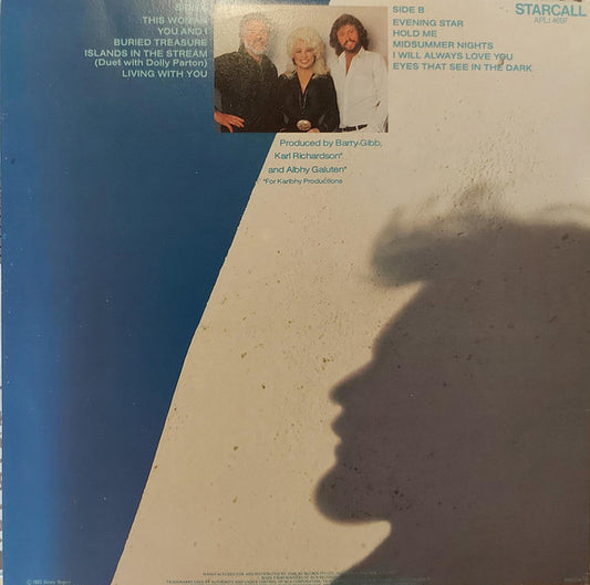 Kenny Rogers : Eyes That See In The Dark (LP, Album, Gat)