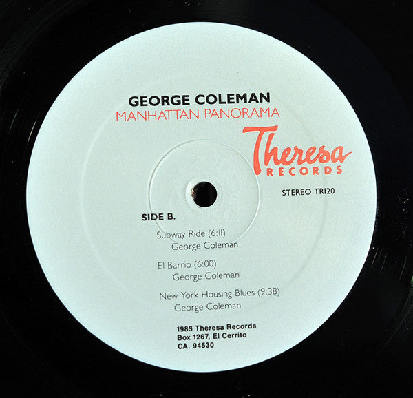 George Coleman : Manhattan Panorama (LP, Album)