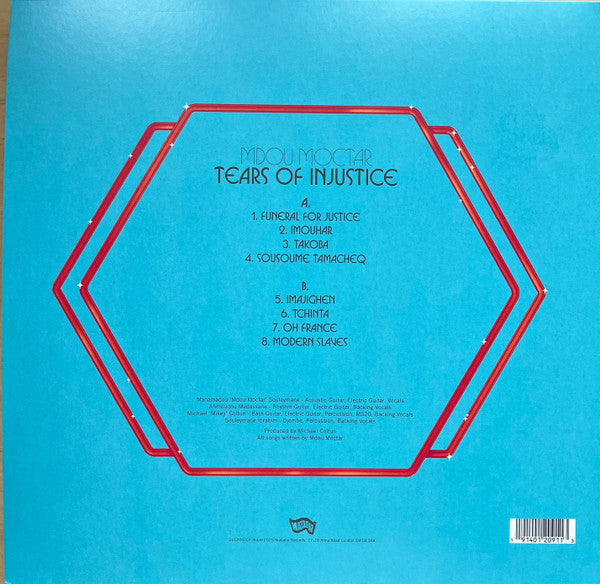 Mdou Moctar : Tears Of Injustice (LP, Album, Ltd, Sky)