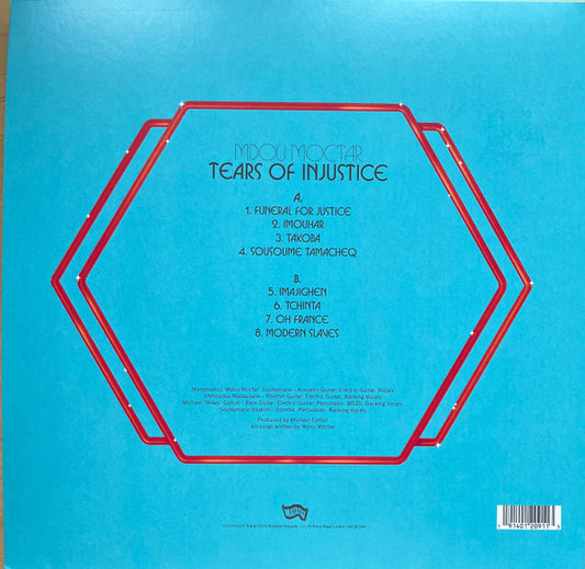 Mdou Moctar : Tears Of Injustice (LP, Album, Ltd, Sky)
