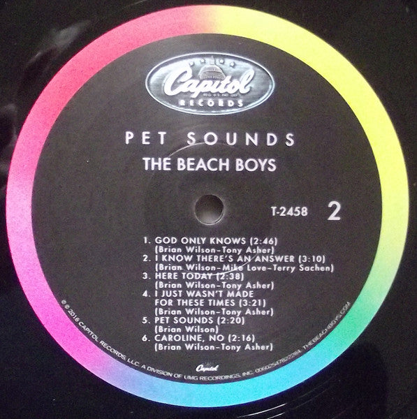 The Beach Boys : Pet Sounds (LP, Album, Mono, RE, MPO)