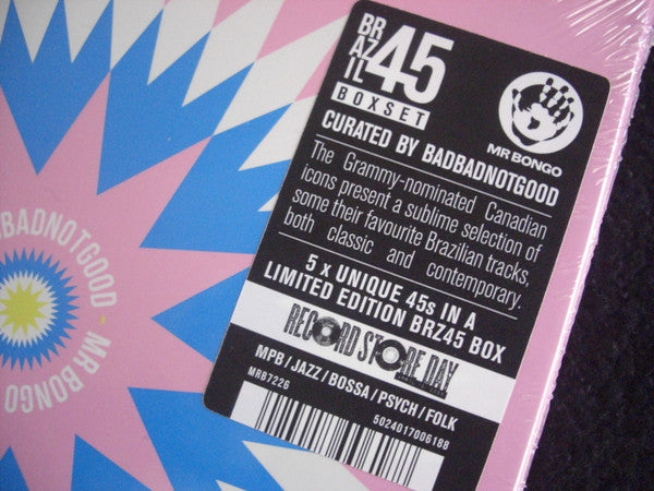 BadBadNotGood : Brazil45: Mr Bongo x BadBadNotGood (5x7", RSD, Comp, Ltd, Box)