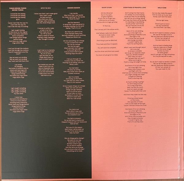 Bon Iver : Sable, Fable (12" + LP, Sal + Album, Ltd)