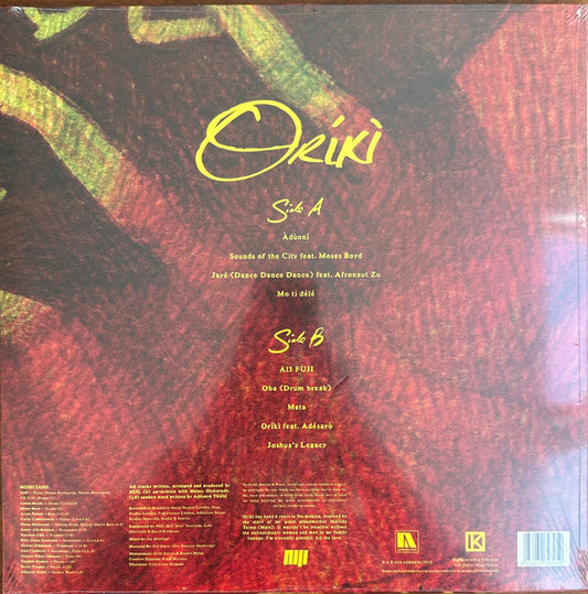 Niji Adeleye : Oríkì (LP, Album)