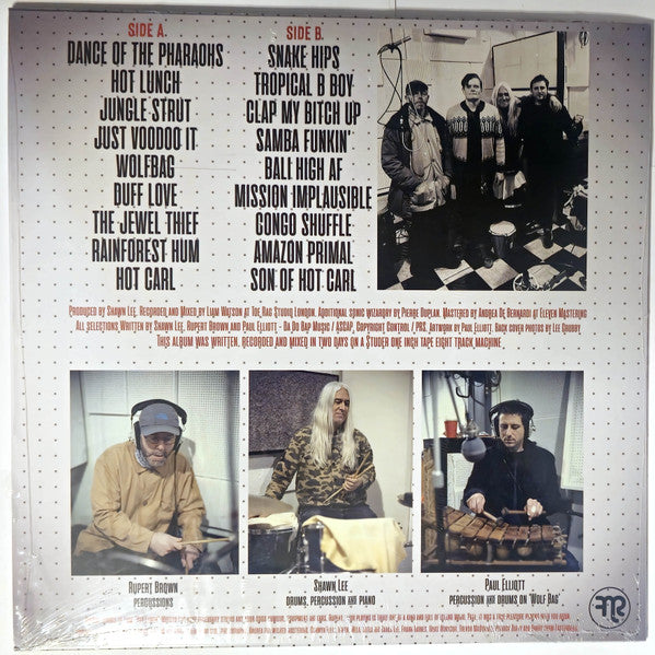 Shawn Lee's Toe Rag Orchestra* : Percussion Discussion (LP, Album, Ltd)