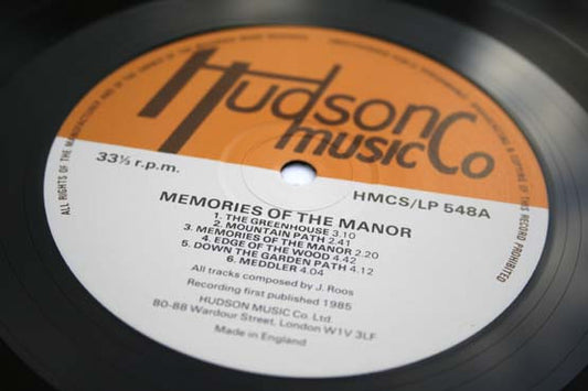 Johnny Roos : Memories Of The Manor (LP)