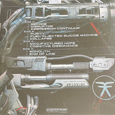 Fear Factory : Aggression Continuum (2x12", Album, Ltd, Sil)