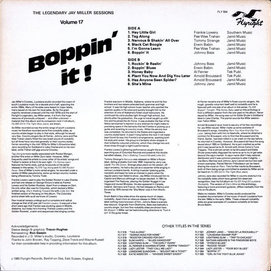 Various : Boppin' It (LP, Comp, Mono)