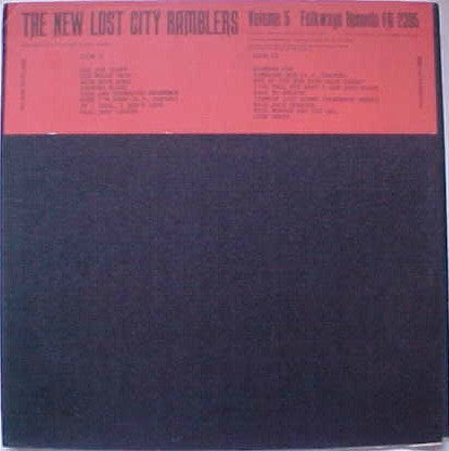 The New Lost City Ramblers : Volume 5 (LP)