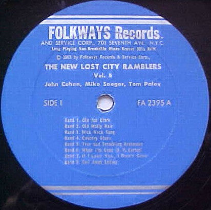 The New Lost City Ramblers : Volume 5 (LP)