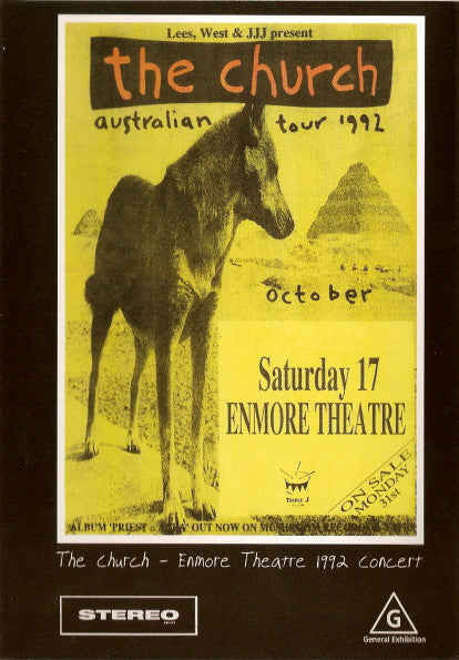 The Church : Enmore Theatre 1992 Concert (DVD-V, NTSC, All)