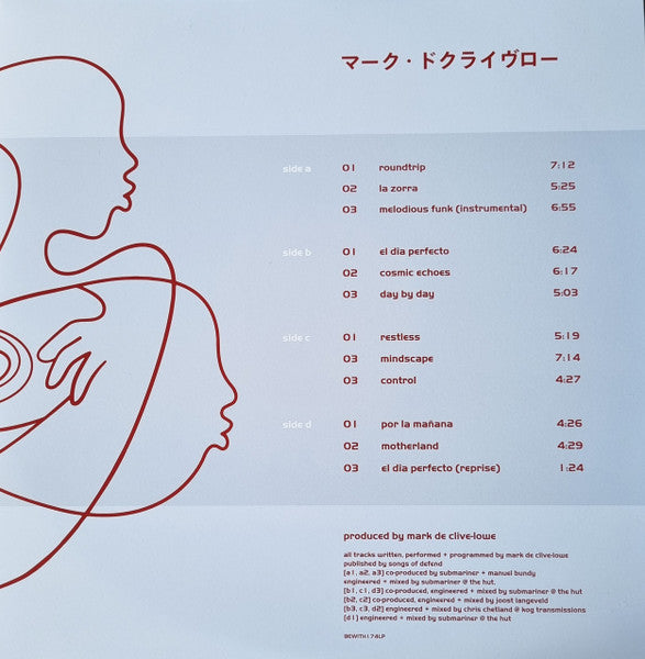 Mark De Clive-Lowe : Six Degrees (2xLP, Album, Ltd, RE, 25t)