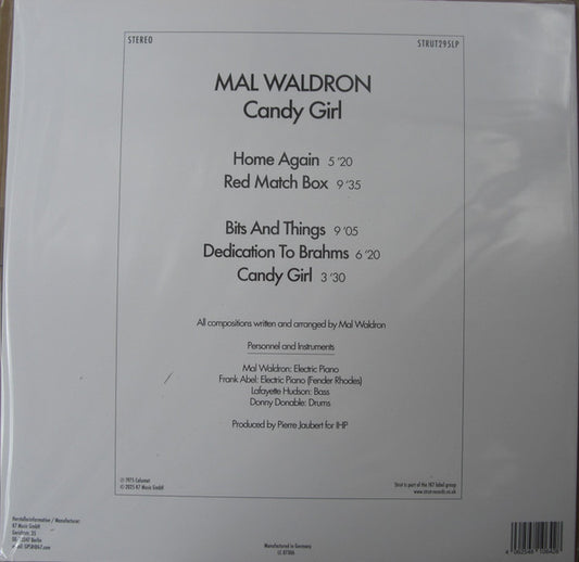 Mal Waldron : Candy Girl (LP, Album, RE, RM)