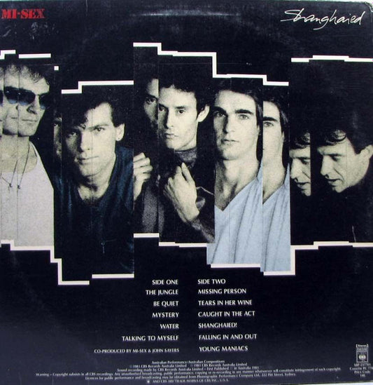 Mi-Sex : Shanghaied (LP, Album)