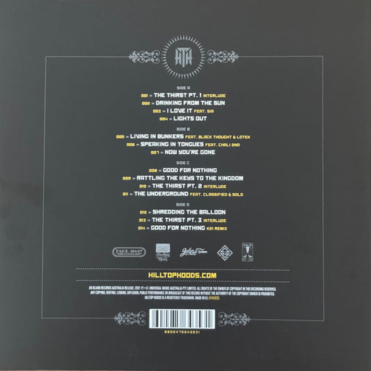 Hilltop Hoods : Drinking from the Sun (2xLP, Album, RE, 180)