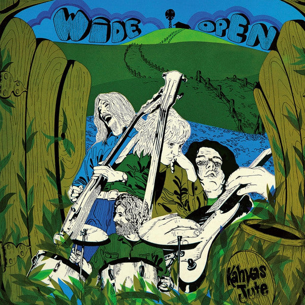 Kahvas Jute : Wide Open (LP, Album, RE, RM)