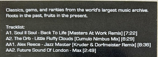 Various : Re:versal 001 (12", EP, Ltd)