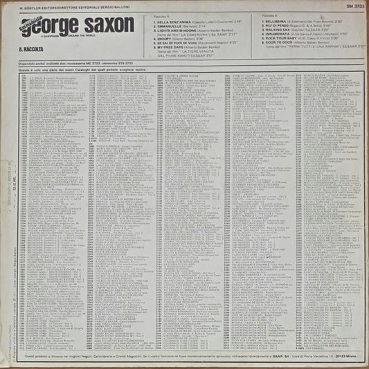 George Saxon : A Saxophone Around The World - 8a Raccolta (LP, Album)